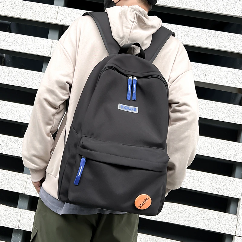 

Women's Backpack. Solid Color Bag. Large Capacity. Various Outer Bags 2022 Summer New Style. Anti-Theft Lnternal Dark Bag