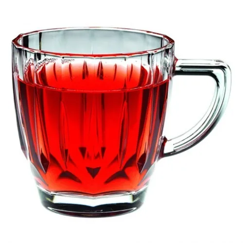 

Pasabahce Diamond Handle Cup 2'Li