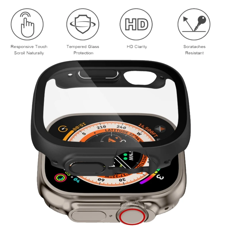 Case+Stainless Steel Strap For Apple Watch Ultra Band 49mm 44mm 40mm 45mm 41mm 42mm 38mm 45mm Bracelet IWatch Series 8 7 6 3 Se