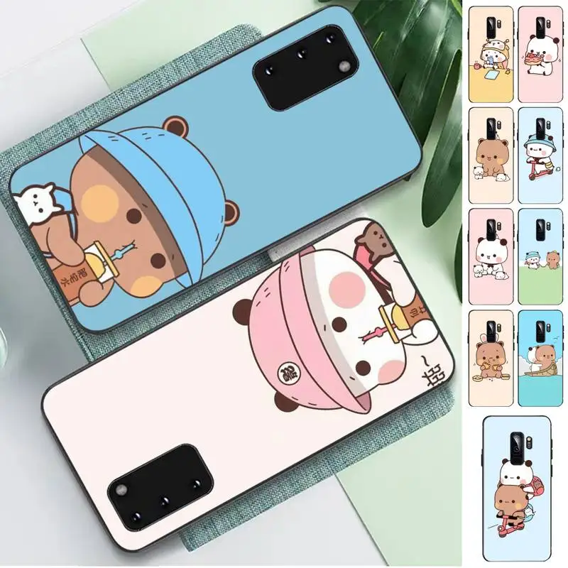 

Bubududu Panda Phone Case for Samsung S10 21 20 9 8 plus lite S20 UlTRA 7edge