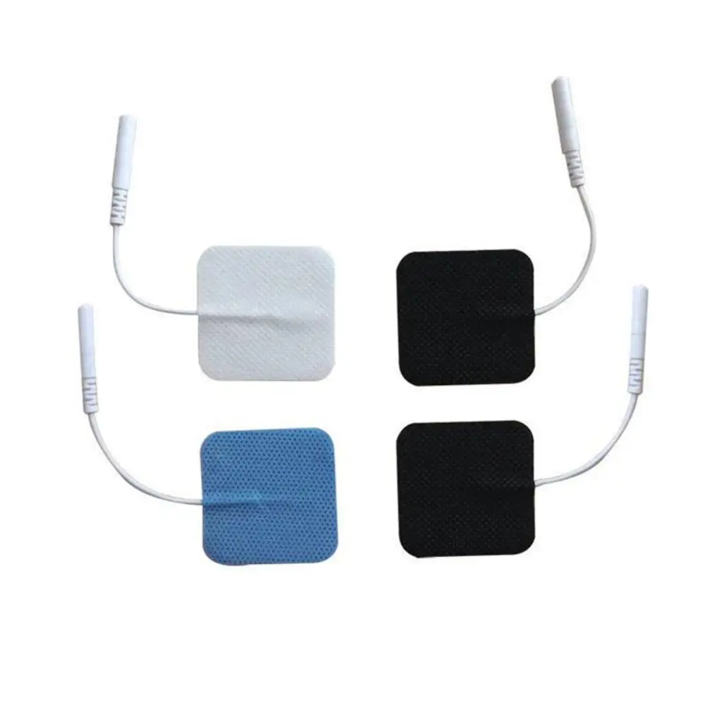 

5PCS 10*15cm TENS Unit Pads Lower Impedance White Silicone + Gel Gel Patch Replacement Pads 2mm Muscle Stimulator Patch Skin