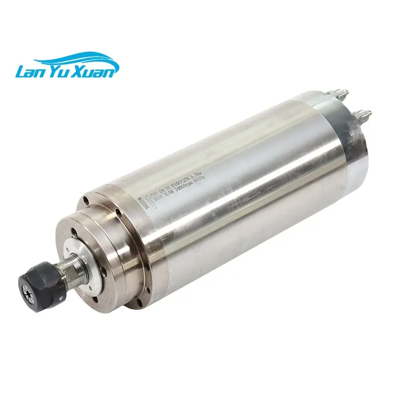 

High Quality Spindle Moulder Cutter Sets 380V 400HZ 2.2KW 3.7KW 5.5KW 7.5KW Water Cooled 24000rpm ER20 cnc spindle motor kit