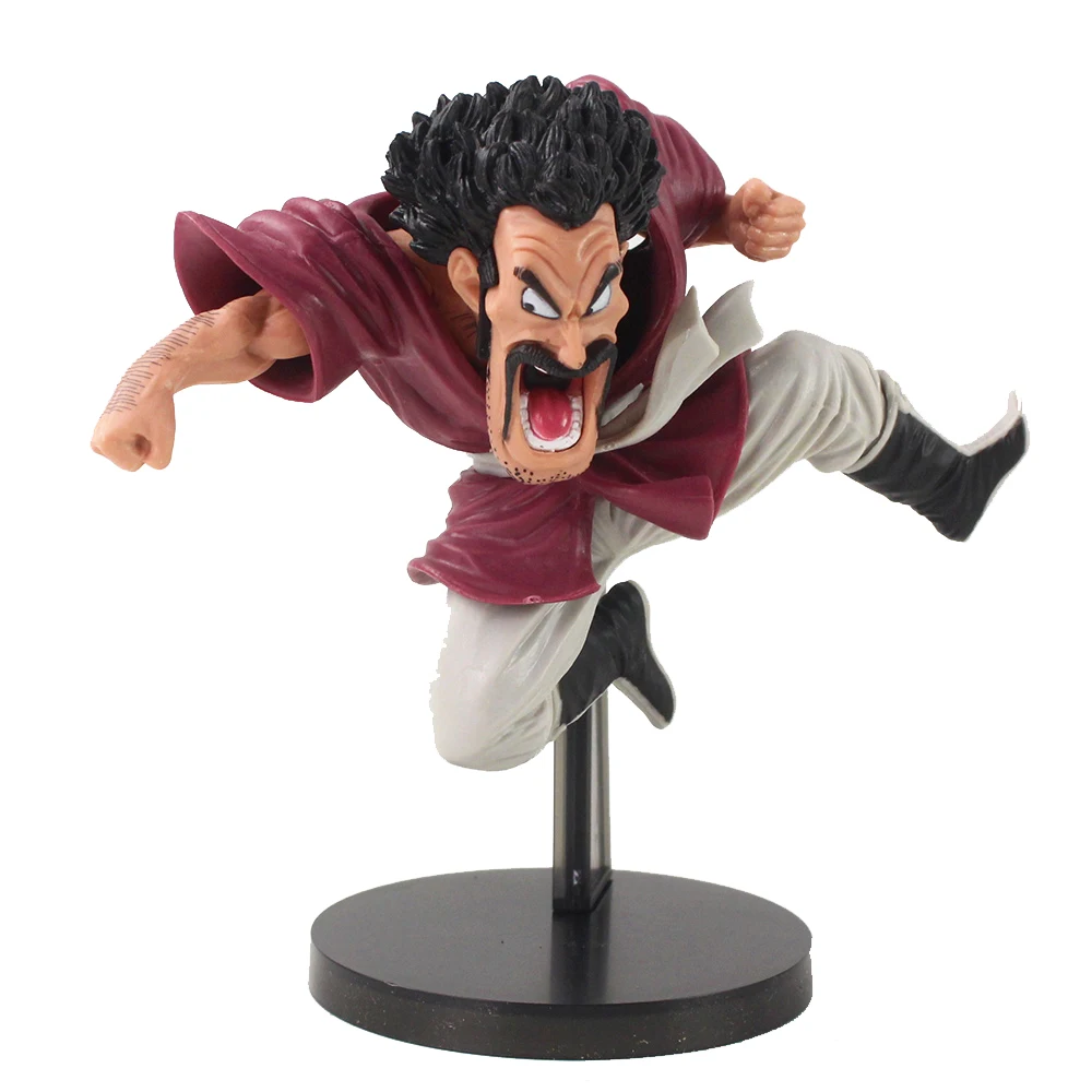 

14cm Dragon Ball Anime Figure MR.Satan Mark Hercule Collectible GK Model PVC Doll Action Figure Kids Toys Gift