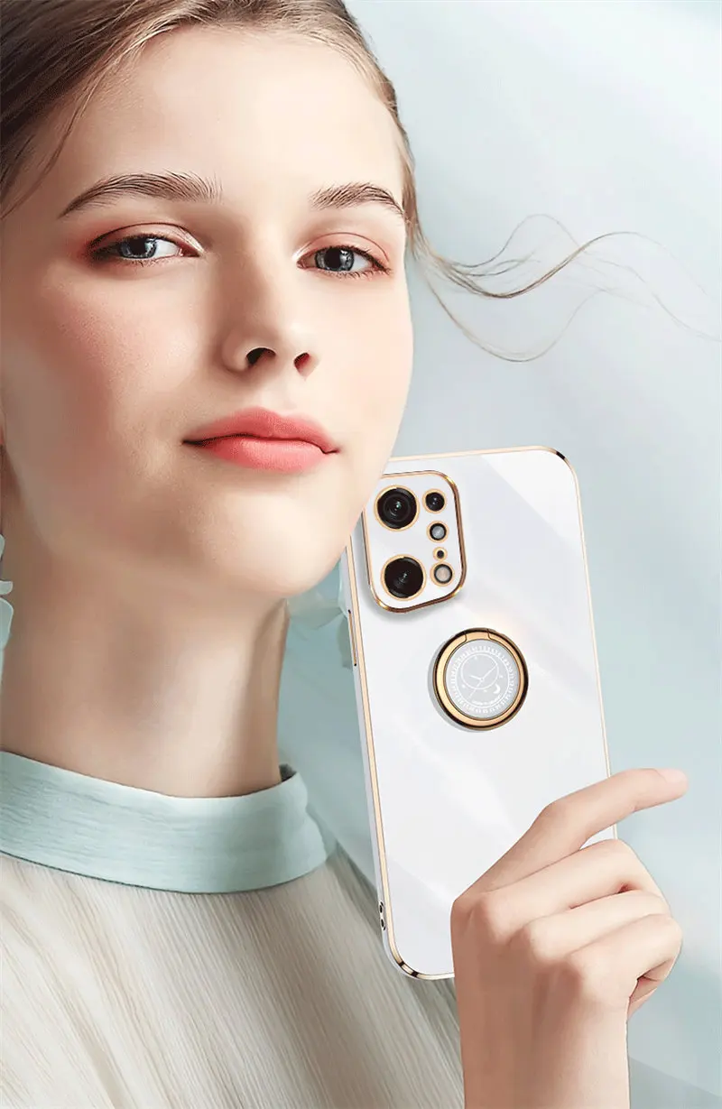 Силиконовый бампер Oppo Find X5 Pro CPH2305 чехол 6D мягкая задняя крышка из ТПУ