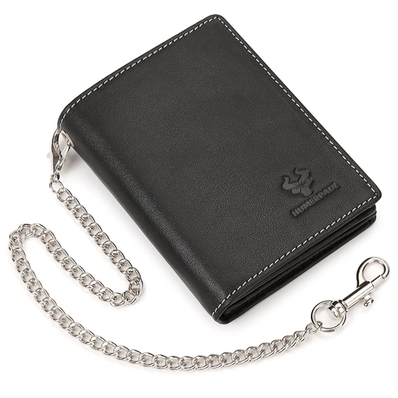 

Fashion Men Card Holder with Anti Theft Blocking Short Wallet for AirTags