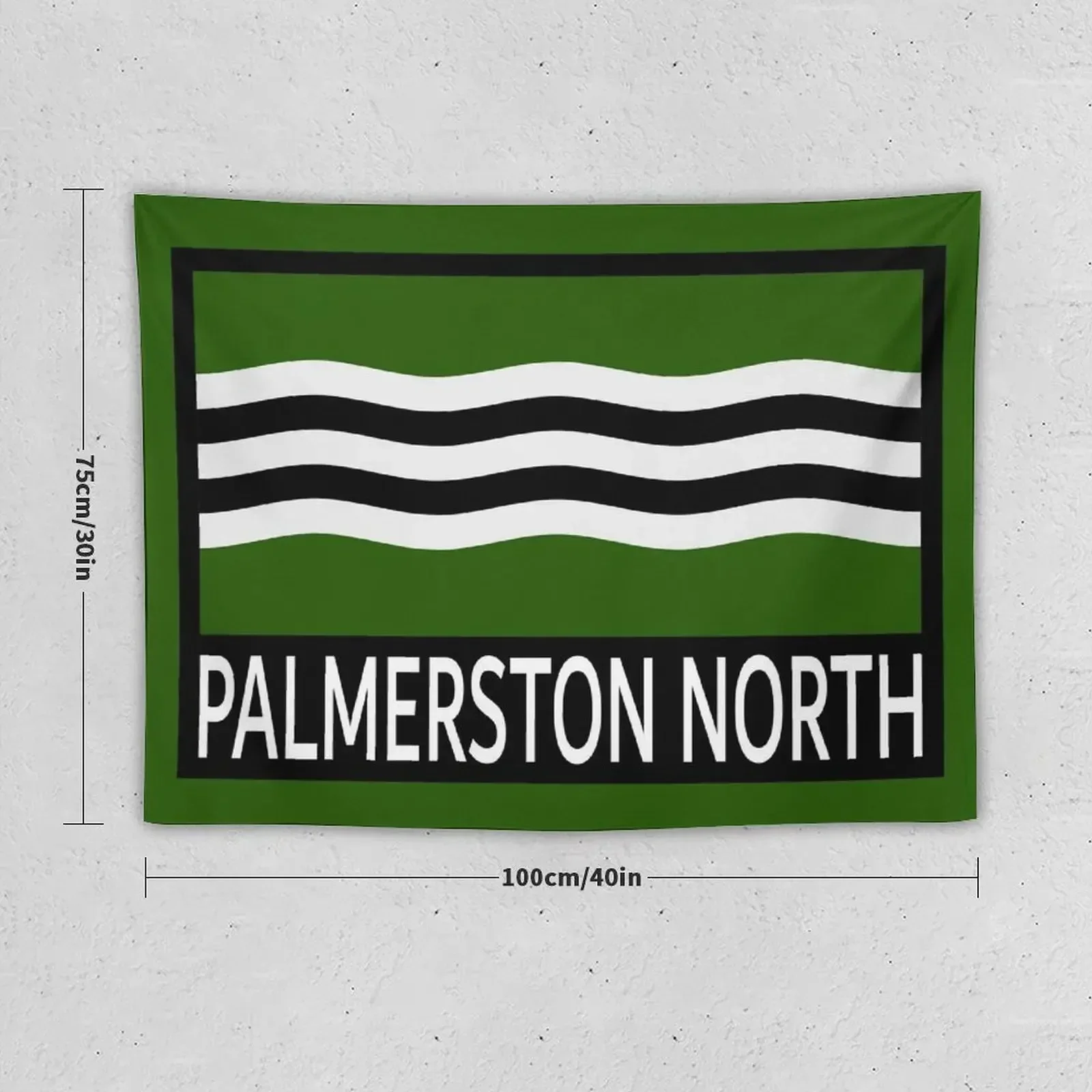 Palmerston Северный флаг и название гобелен декор для комнаты ванной