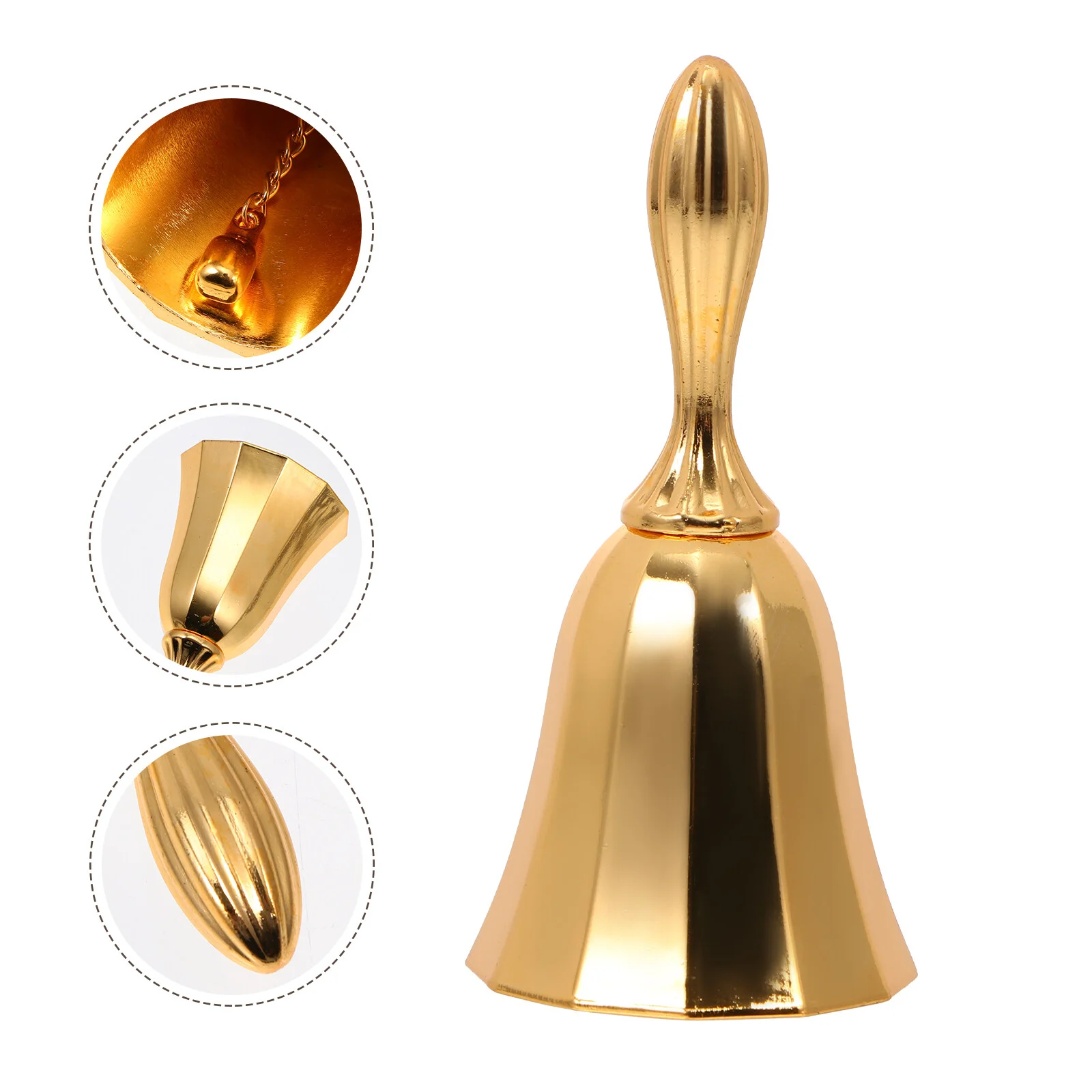 

Hotel Toys For Baby Hand Bell: Restaurants Customer Toys For Baby Wedding Bell for Ringing Loud Reception Dinner Hotel Classroom