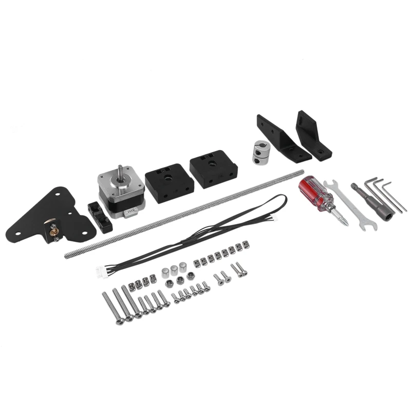 

Upgrade Dual Z Axis Kit 355mm T8 Lead Screw 42-34 Stepper Motor Kit for 3D Printer Ender 3 Ender 3 Pro, Ender 3 V2