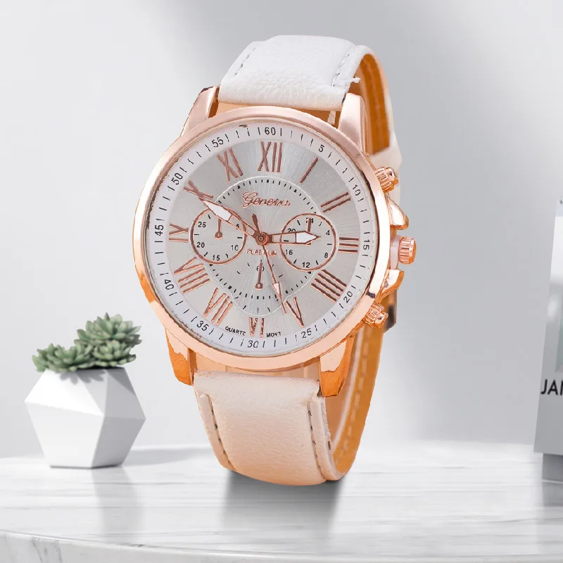 

Double-Layer Letterlijke Eenvoudige Riem Horloge Mannen En Vrouwen Eenvoudige Mode Universele Quartz Horloge Zilveren Polsband