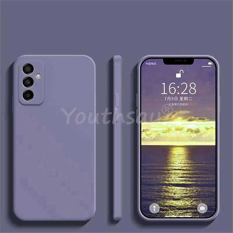 For Samsung Galaxy M23 Case For Samsung M23 Cover Silicone TPU Plain Fundas Capa Coque Shell Protector Case For Galaxy M23 Cover