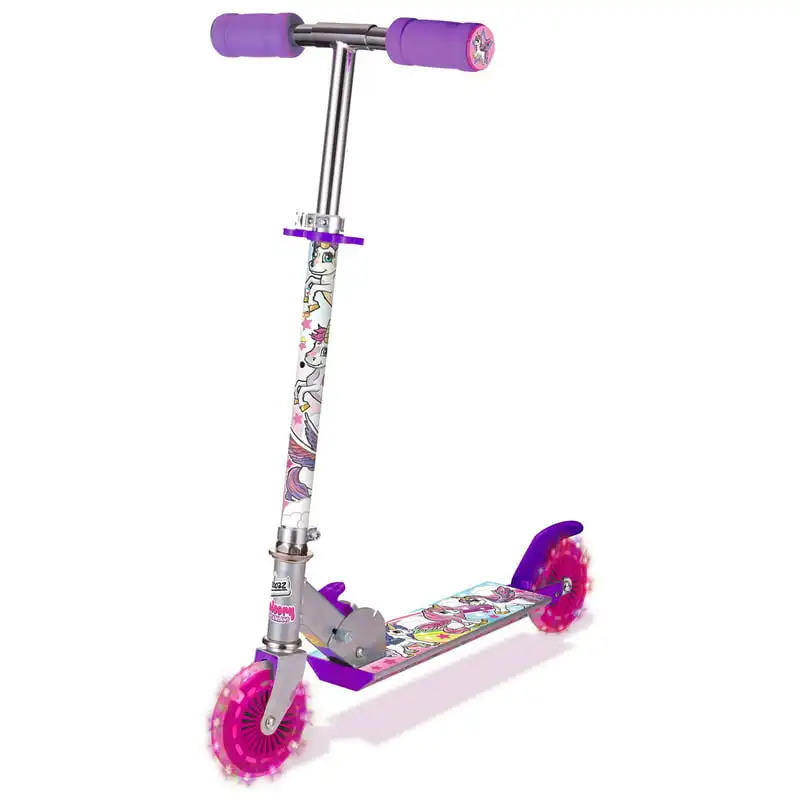 

Складной скутер с единорогом-технические колеса-Возраст 5 лет и старше