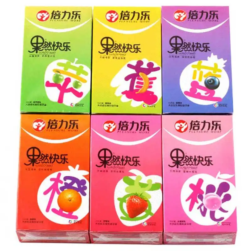 Презервативы из натурального латекса с фруктовым вкусом 10 - Цена: 226.1