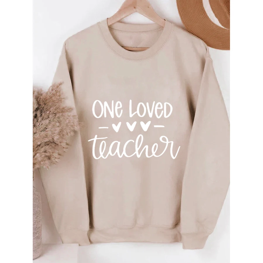 

Женский хлопковый свитшот с длинным рукавом и принтом на День Св. Валентина