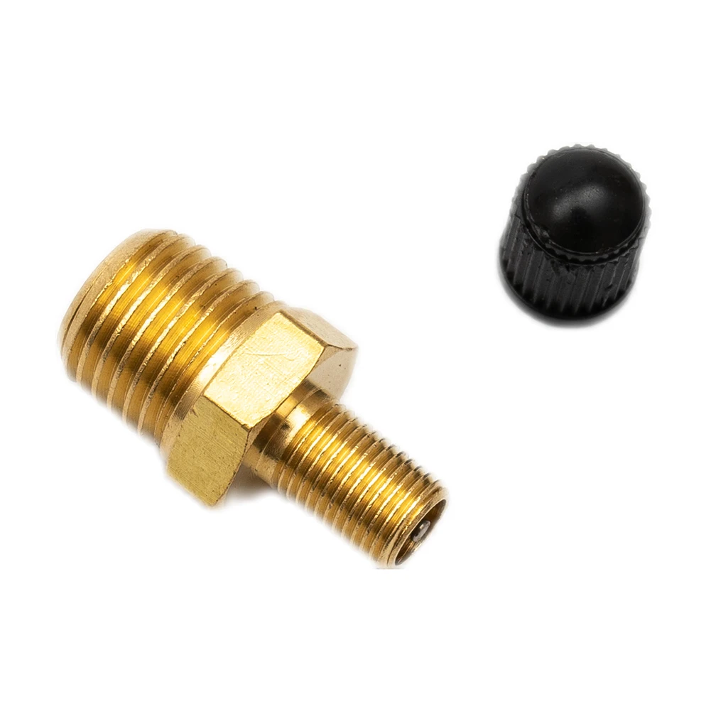 

1Pc 1/4 Inch Npt Mpt Brass Tire Tire Air Compressor Fuel Tank Filling Valve Plastic Cap For Dunlop Valve Car Styling Auto Parts