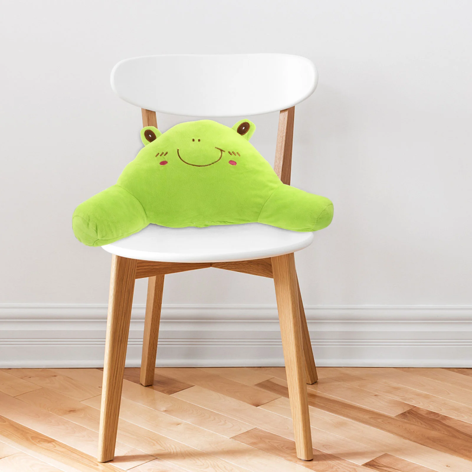 

2pcs Decorative Useful Comfortable Neck Pillow Chair Back Throw Pillow for Office