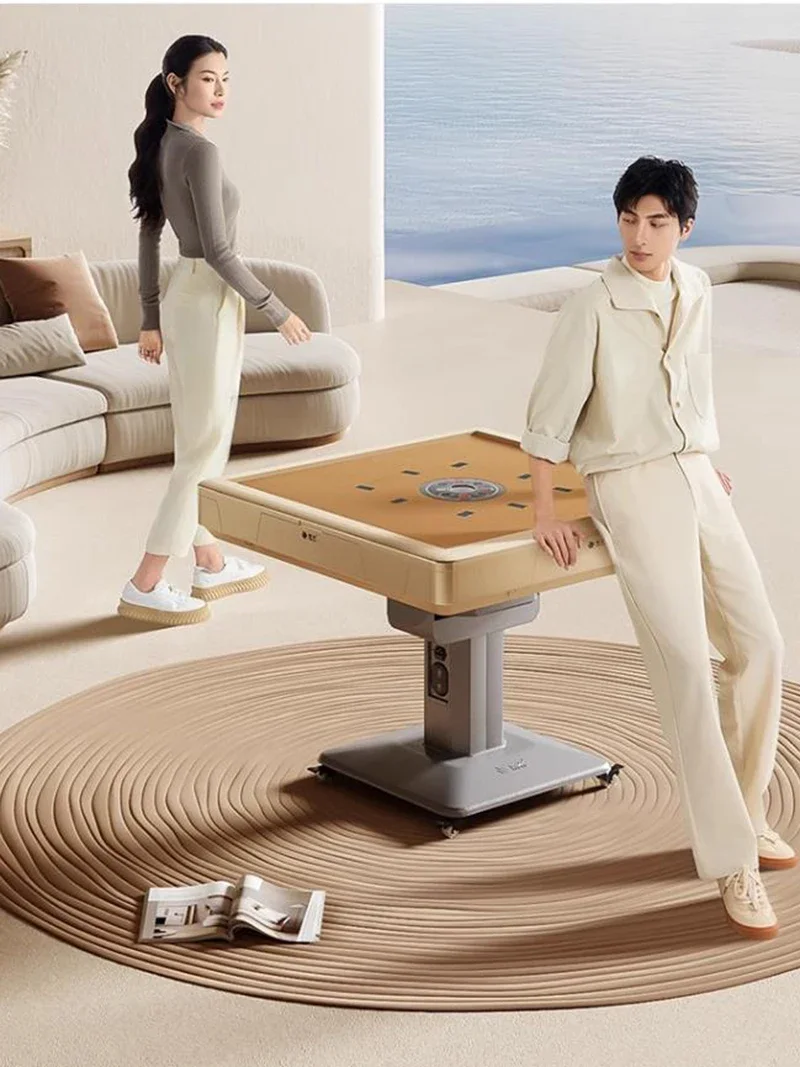 Электрический складной обеденный стол роскошная мощность мозга автоматический