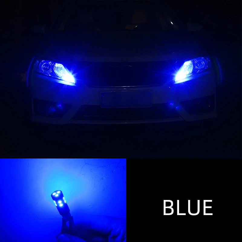 

2 × T10 светодиодные боковые габаритные огни для парковки, лампы W5W для Kia Cerato LD/YD Picanto Rio Sorento Sportage Ceed SW/JD/CD Carens