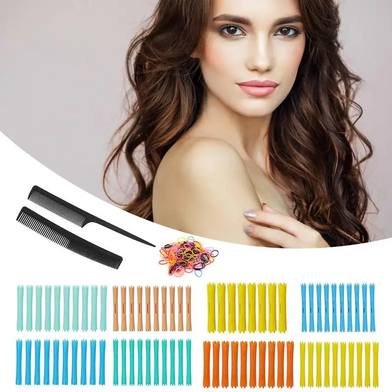 

Hair Rollers High Quality Material Flexible Strong And Durable Hair Rollers Easy To Use For Long Medium Short Hair Styling