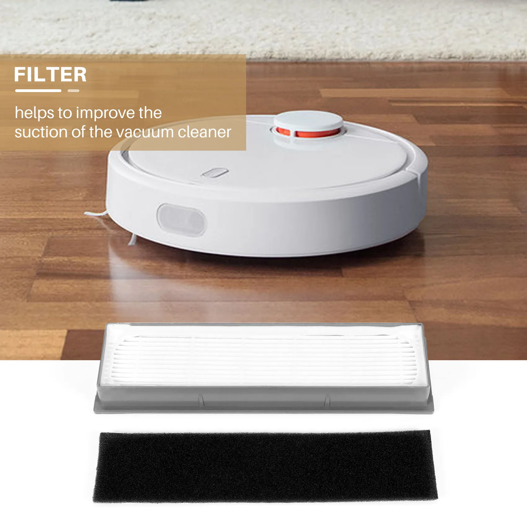 

HEPA Filter for Ecovacs Deebot OZMO 950 Robot Vacuum Cleaner Accessories