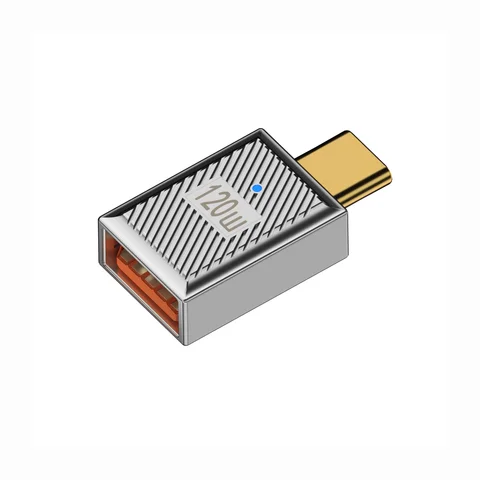 Переходник USB C «мама-папа» Адаптер USB 3.1 Type-C на Type-A Конвертер OTG Поддержка двунаправленной синхронизации данных и зарядки 10 Гбит/с