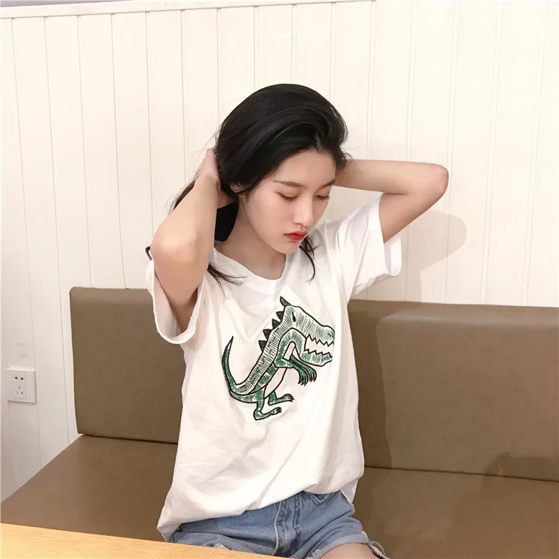 

casual printed printing graphic female tumblr AEA1 white