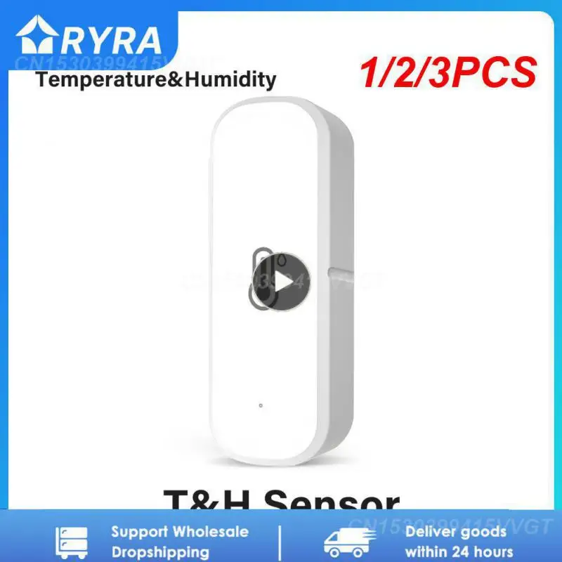

Умный гигрометр Tuya Zigbee/Wi-Fi, работает с приложением, работает с приложением, 1/2/3 шт.