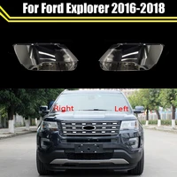 for ford explorer 2016 2018 headlamp shade transparent headlight cover shade shell lampshade lens