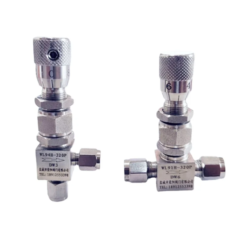 

Игольчатый клапан из нержавеющей стали с наружным диаметром 2, 3, 4, 6, 8, 10, 12 мм, 1/16 дюйма, 1/8 дюйма, 1/4 дюйма, 3/8 дюйма, 304 дюйма