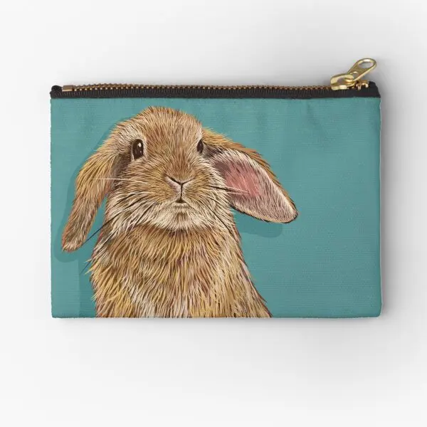 

Bunny Zipper Pouches Coin Small Pure Key Money Bag Panties Women Cosmetic Pocket Underwear Men Wallet Socks Storage Packaging