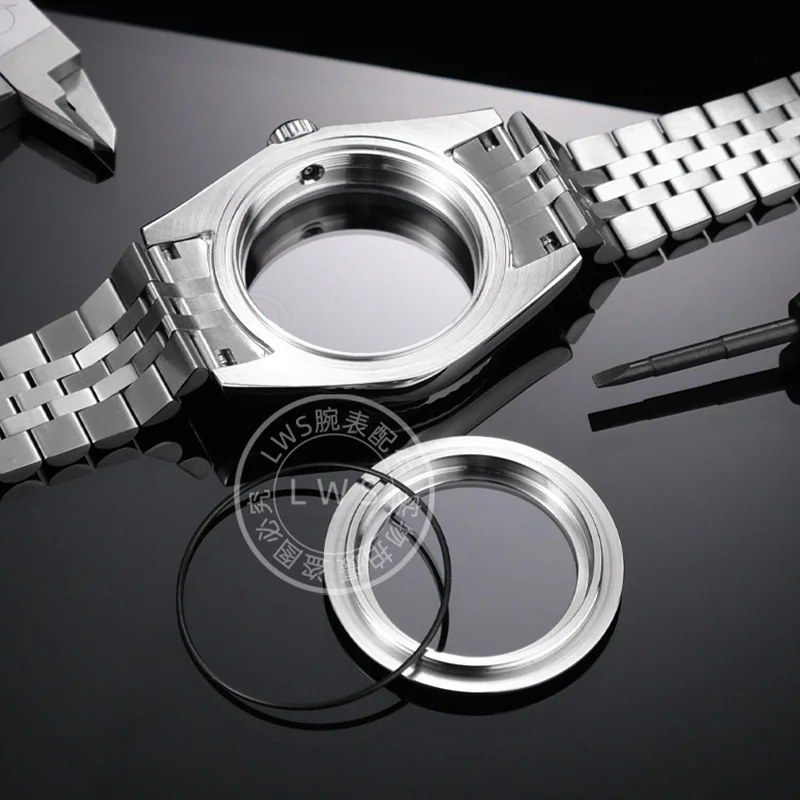 Аксессуары для часов Rolex Logbook зубное кольцо собаки корпус 39 мм полный набор синее