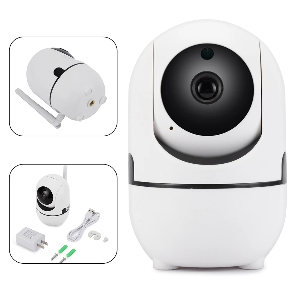 

WIFI IP Camera Wireless 1080P CCTV HD PTZ Smart Home Security IR Cam Record The Video And Save The Video File To The SD Card