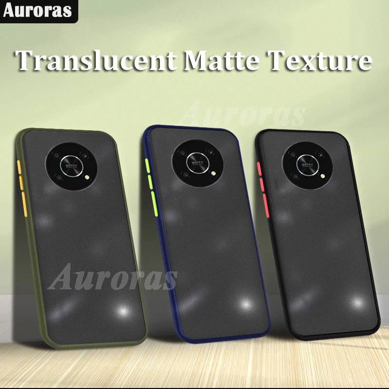 Auroras чехол для Honor X9 X8 4G 5G полупрозрачный кожаный Матовый Жесткий Чехол X7