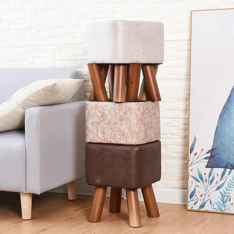 

Creative Adult Footrest Nordic Luxury Living Portable Minimalist Modern Bench Footrest Room Tabouret Salon Household Supplies