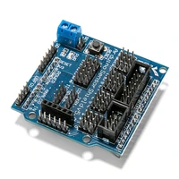 zhiyitech upgrade sensor shield v5 0 expansion circuit board for arduino smart robot car diy educational robotics electronics