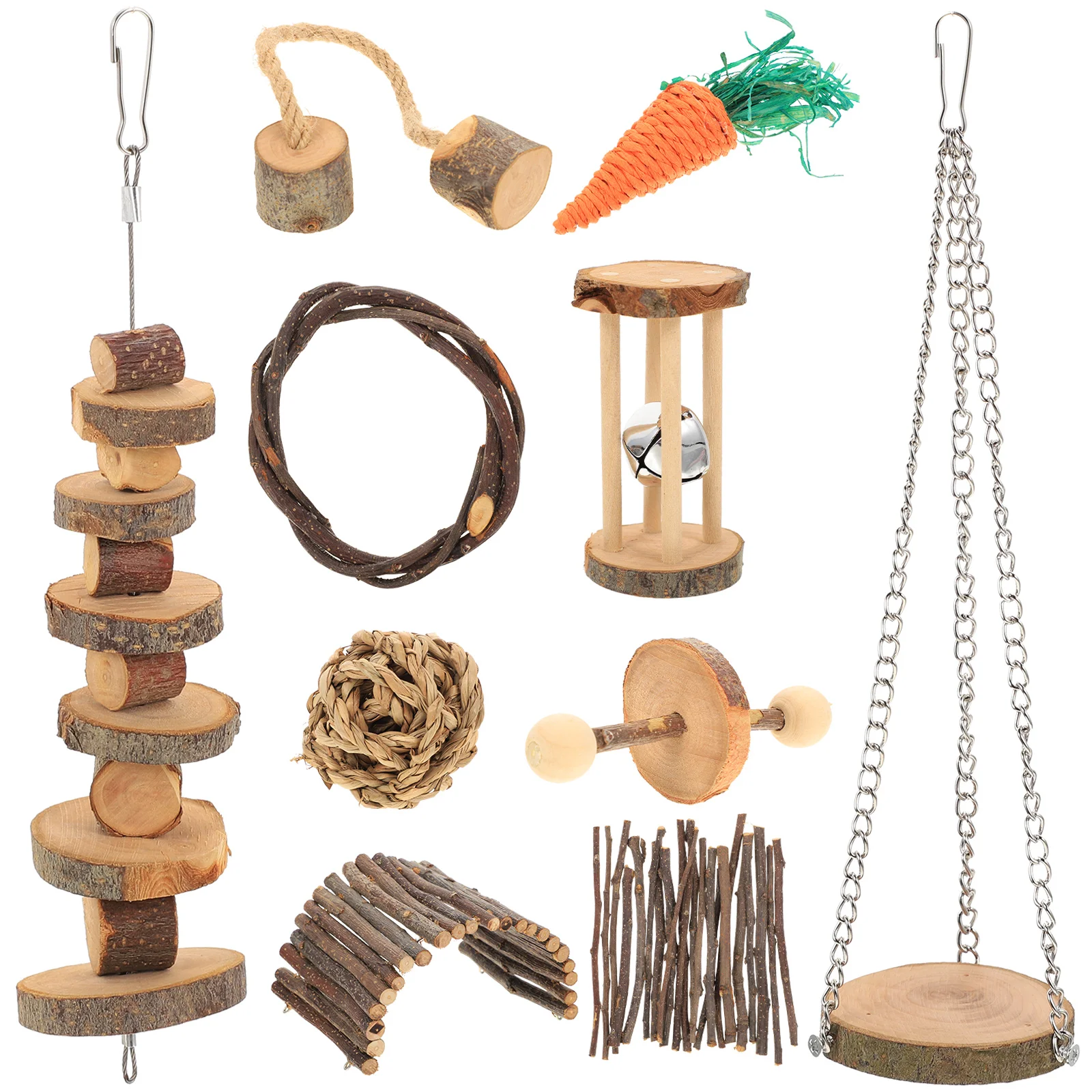 

Игрушечные предметы, хомяк, Жевательная деталь, кусающий кролик, деревянная игрушка, кролик, попугаи, животные, успокаивающие упражнения дл...