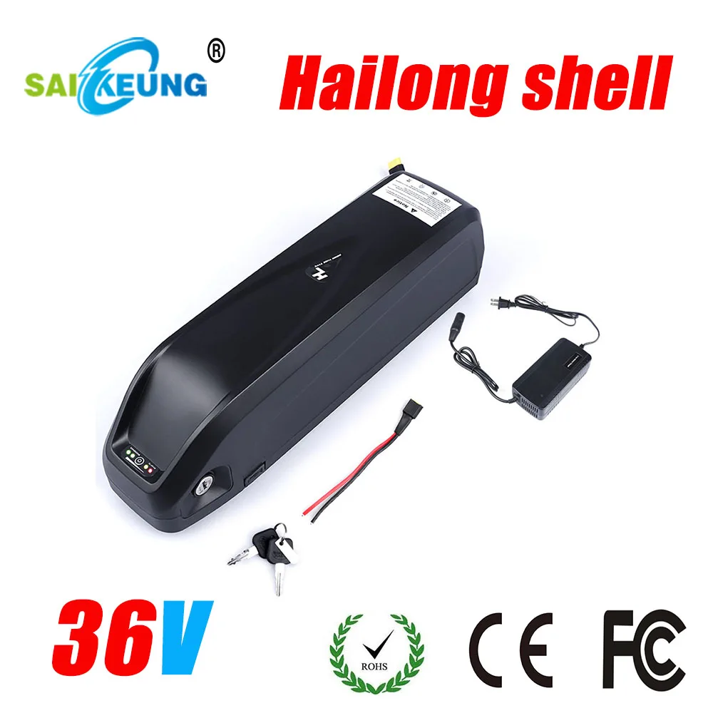 

36volt 10ah Deep Cycle Battery Hailong 36v Fietsen Electrisch Accu Fietsaccu 20ah Bafang 750w 30ah 50ah Lithium Battery