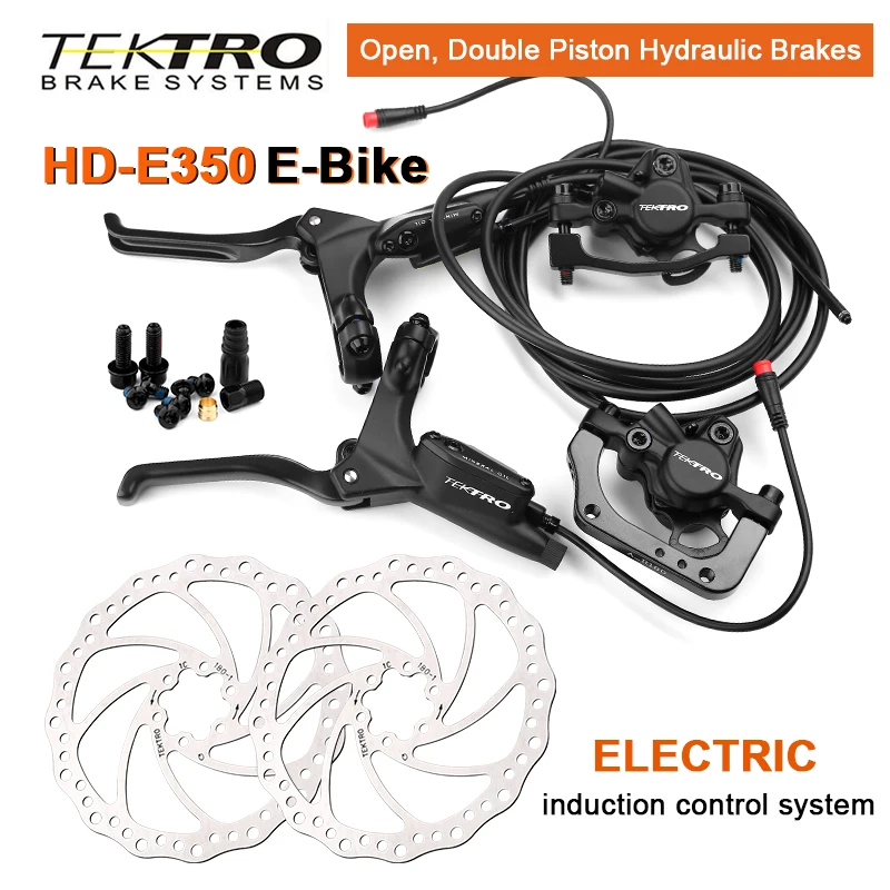 

TEKTRO HD-E350 E-bike тормоза 900/1600 мм электрические велосипедные тормоза MTB контроль мощности гидравлический тормоз 180 мм ротор скутер велосипед час...