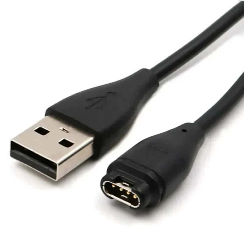 Фото USB-кабель для зарядки часов Garmin длиной 100 см (1 м) — совместим с Fenix 5/5S/5X/6/6S/6X/7/7S/7X/8, Forerunner 45/165/245/255/26 №2