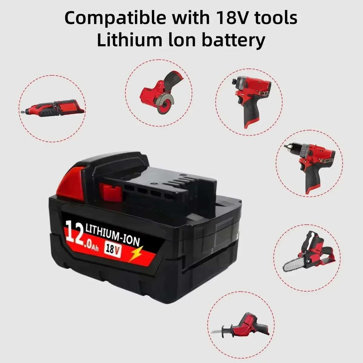 Литиевая батарея Milwaukee M18 XC 48-11-1860 48-11-1850 48-11-1840