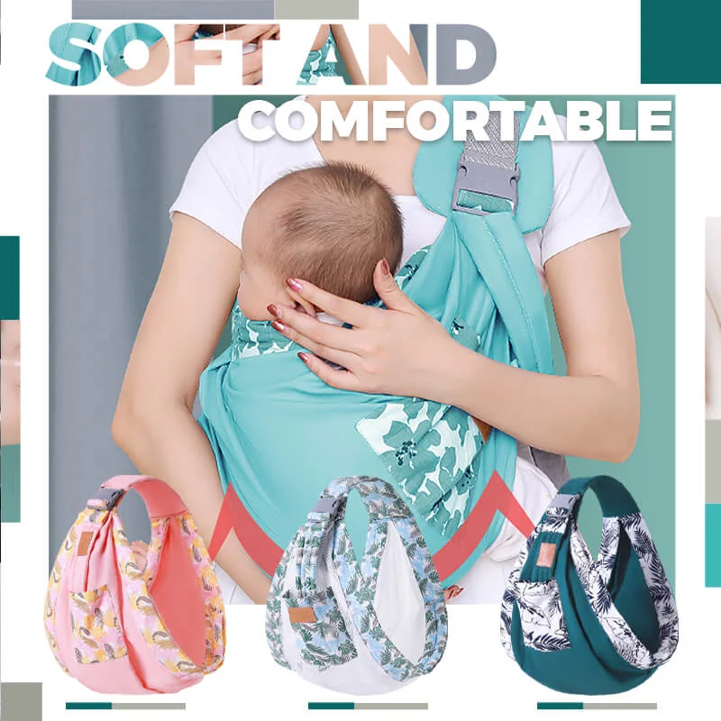 Baby Carry Cotton Wrap Sling Carrier Newborn Safety Ring Baby Carrier Comfortable Infant Kangaroo Bag Imitate Uterine Wrapping