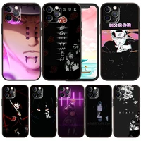 fashion cool naruto art for apple iphone 13 12 mini 11 xs pro max x xr 8 7 6 plus se 2020 5 funda capa black soft phone case