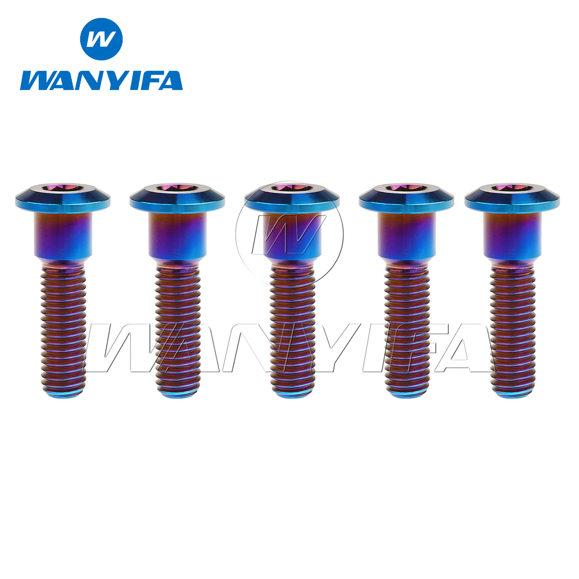 Титановые болты Wanyifa M8x20 5 шт.