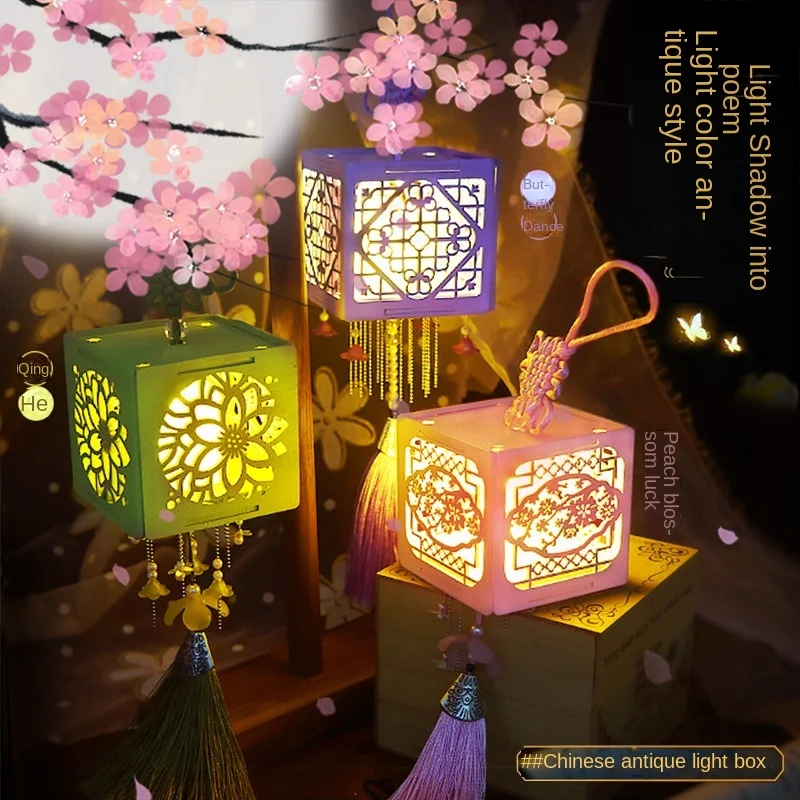 

Oriental Style Antique Lanterns, DIY Hanging Small Night Lights, Chinese Palace Lanterns As Holiday Gifts, Interior Decoration