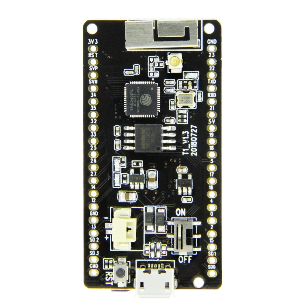 

LILYGO® TTGO T1 ESP-32 V1.3 Rev1 Wifi Module And Bluetooth And SD Card Bord 4MB FLASH