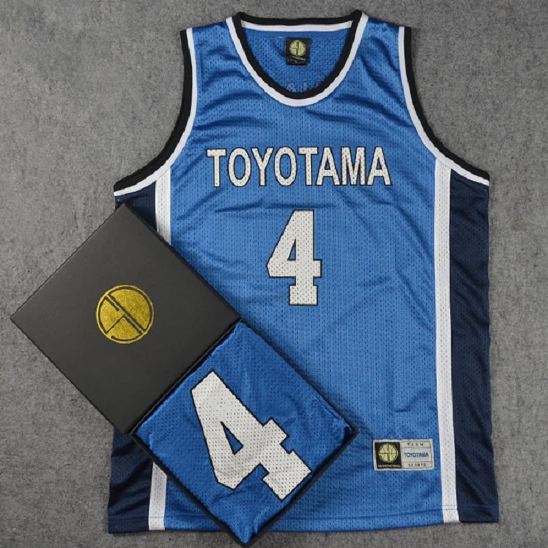 

BG basketball jerseys Slamdunk TOYOTAMA 5 kishimoto 4 MINAMI jersey Outdoor sportswear training Hip-hop culture blue