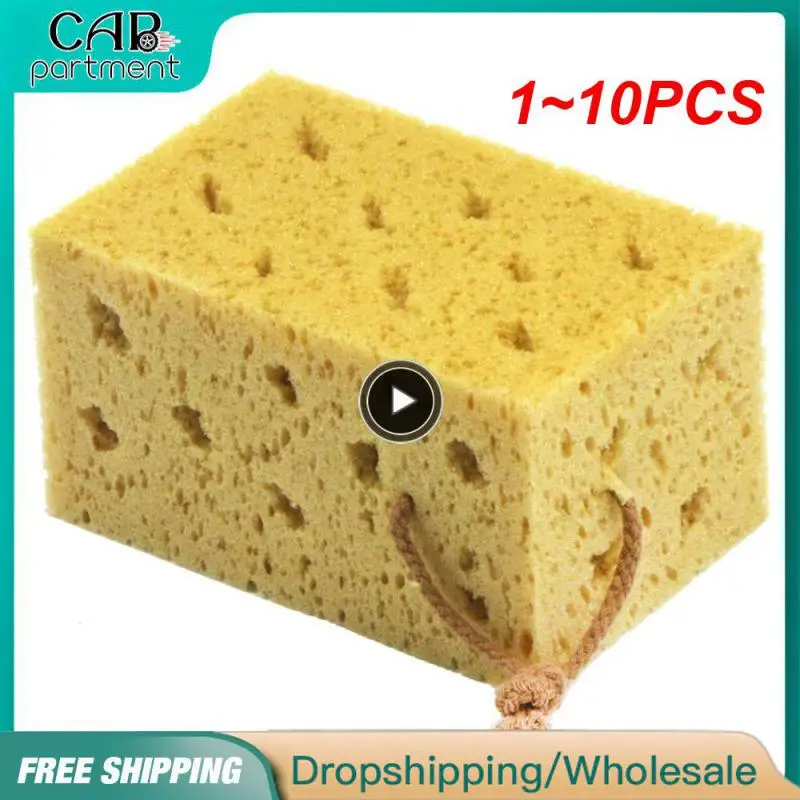 

Губка для мытья автомобиля, щетка большого размера с Сотами, 1-10 см, для мойки автомобилей и мотоциклов