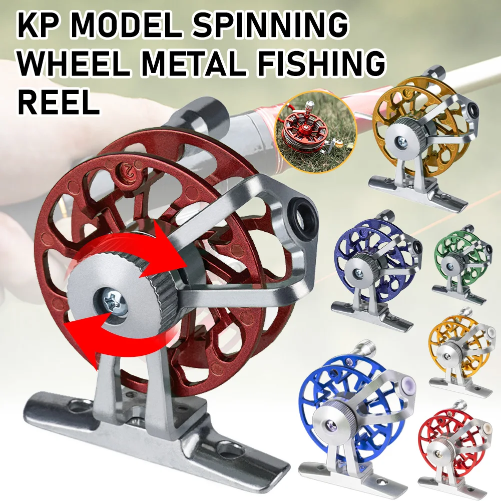 

2022 New Mini Metal Fishing Reel l Portable Ultralight Fishing Raft Reel Outdoor Fishing Tackle Accessories