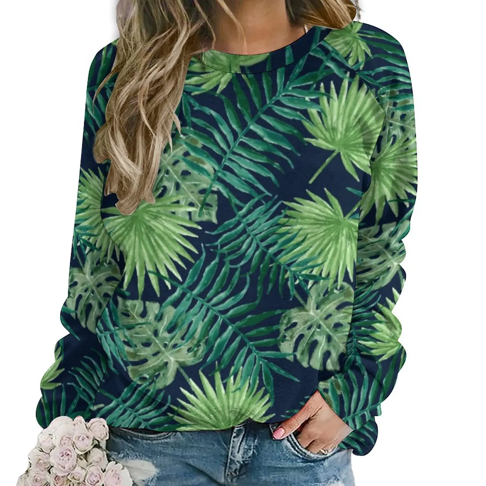 

Толстовка женская с капюшоном и длинным рукавом, 2XL 3XL