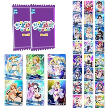 Goddess Story girl party Keqing albedo Hatsune Miku Anime surrounding figure game collection card child toys birthday Gift