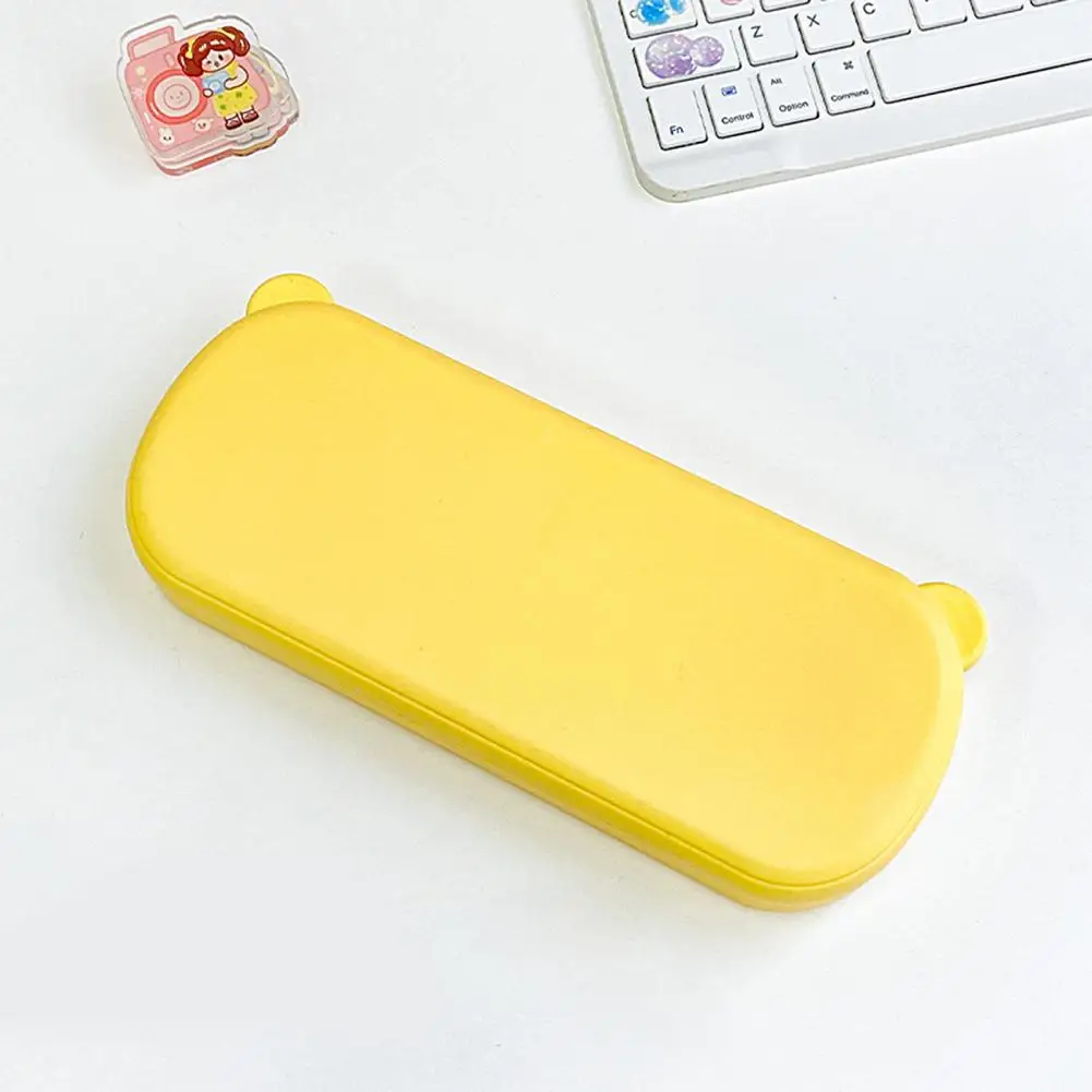 

Stylish Pencil Case Shatterproof Stationery Box School Supplies Plastic Practical Stationery Box Stationery Storage